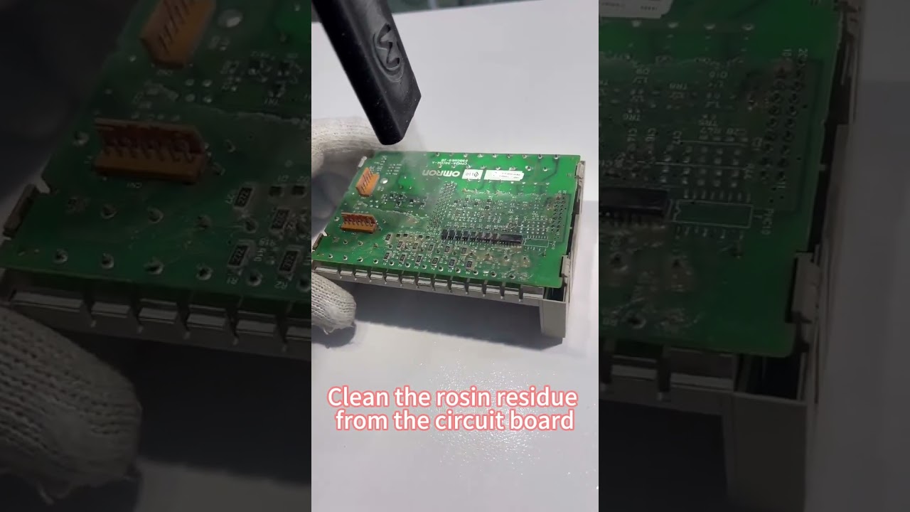 2023 Dry Ice Cleaning PCB Circuit Board Removing Rosin