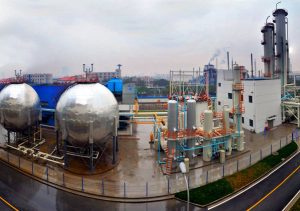 Carbon dioxide recovery plant